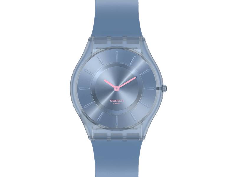 SWATCH SKIN CLASSIC BIOSOURCED  DENIM BLU MONTHLY DROPS SS08N100